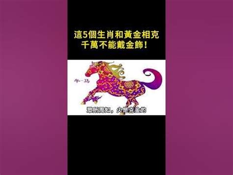 適合戴金飾的生肖|生肖兔、馬，小心佩戴黃金招是非 